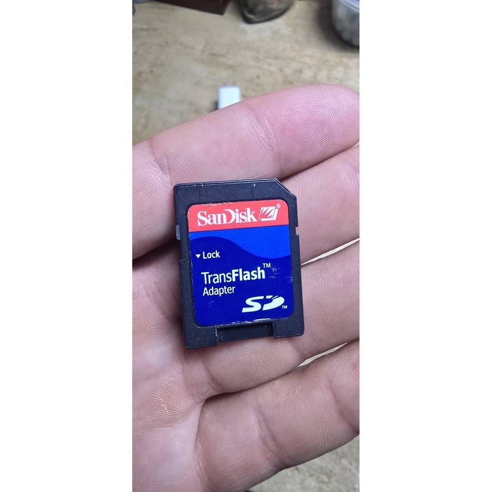 SanDisk TransFlash Micro SD Adapter